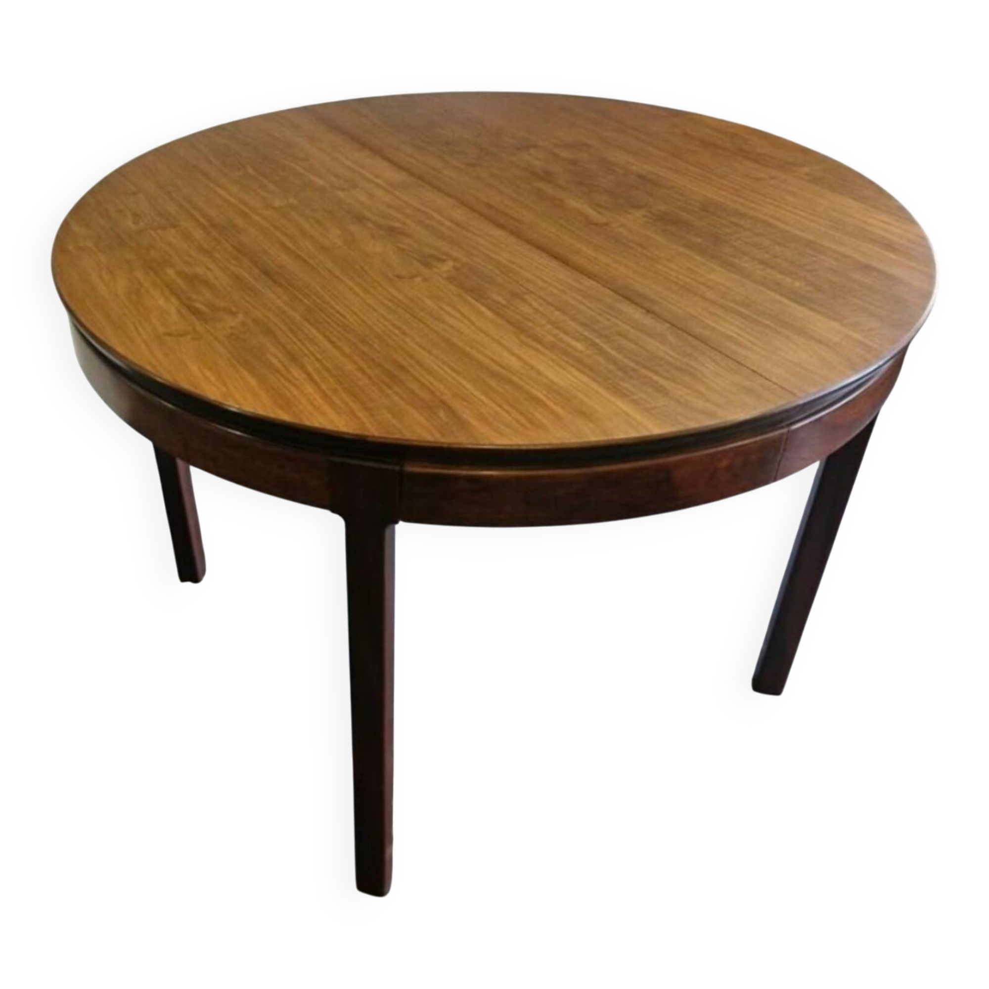 Extendable Scandinavian table in teak, 1970s.