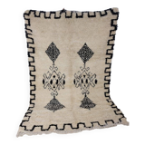 Handmade wool Berber rug 268x188 cm