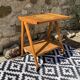 Side table compass foot