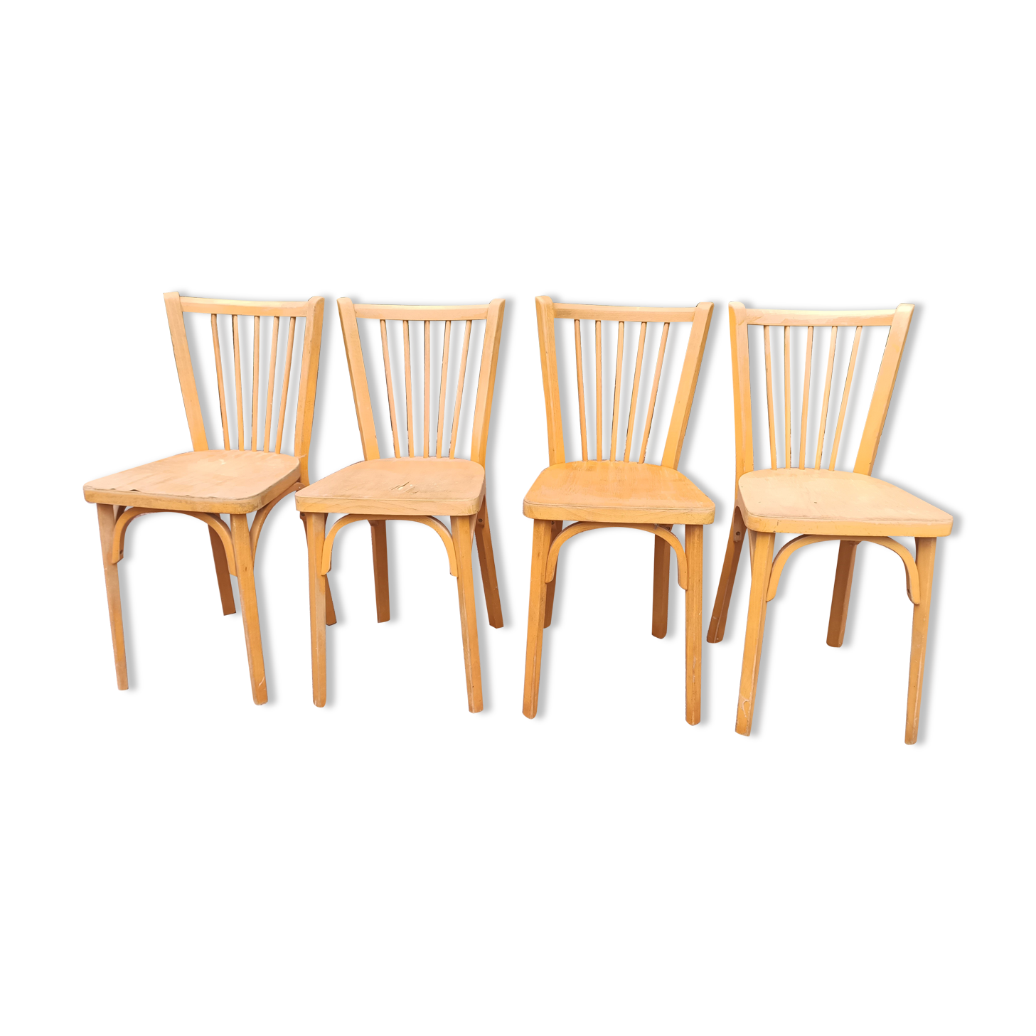 Set of Baumann bistro chairs