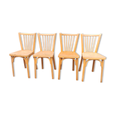 Lot de chaises de bistrot Baumann