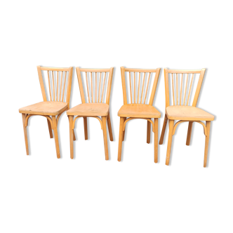 Lot de chaises de bistrot Baumann