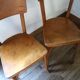 Lot de 2 chaises bistrot Baumann