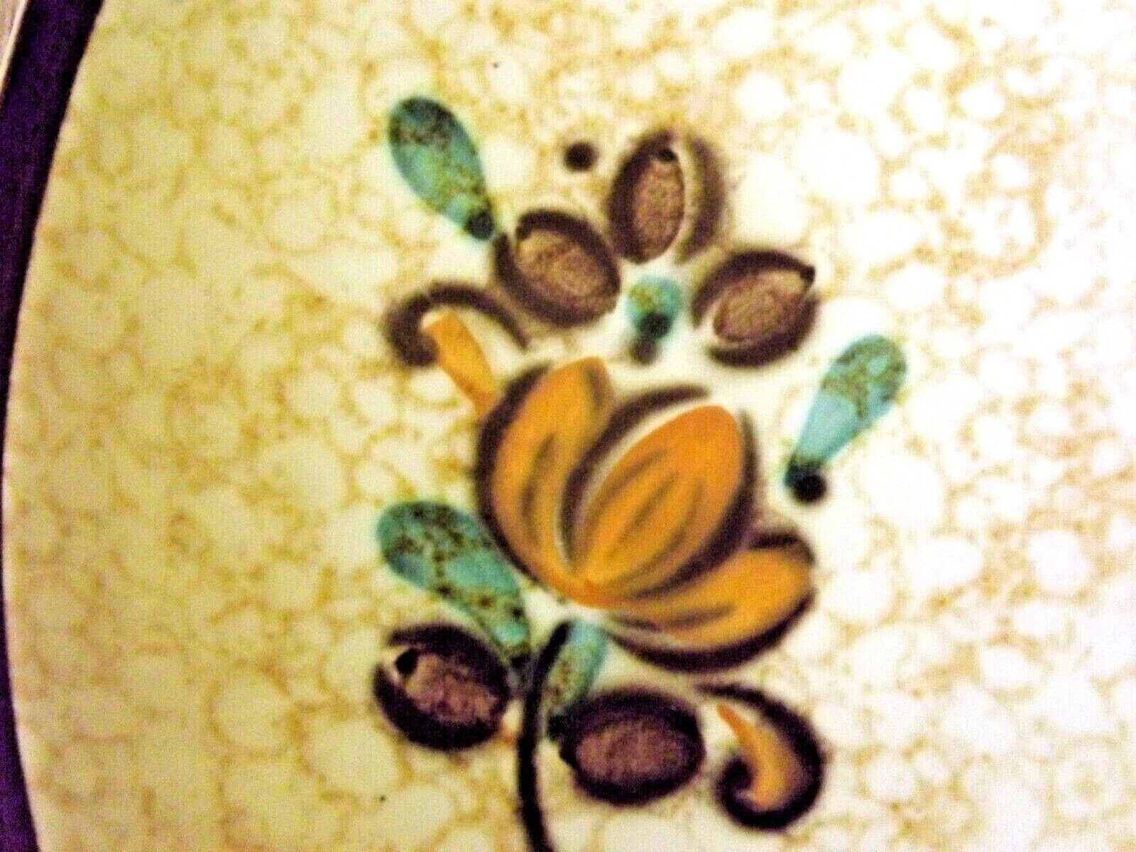 Vintage Boch La Louvière Corfou Collection Pair of Small Oval Serving Plates