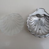 Butter shell silver metal epns sheffield