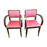 Paire de fauteuil bridge annee 70