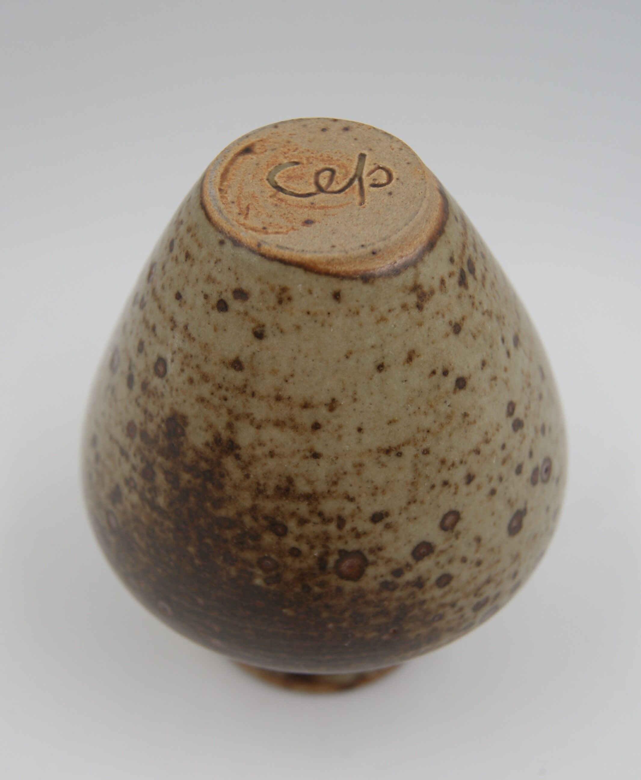 Vase sandstone pyrity Cep vintage