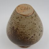 Vase sandstone pyrity Cep vintage