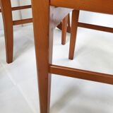 Suite of 4 chairs Jentique 1970 vintage