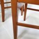 Suite of 4 chairs Jentique 1970 vintage
