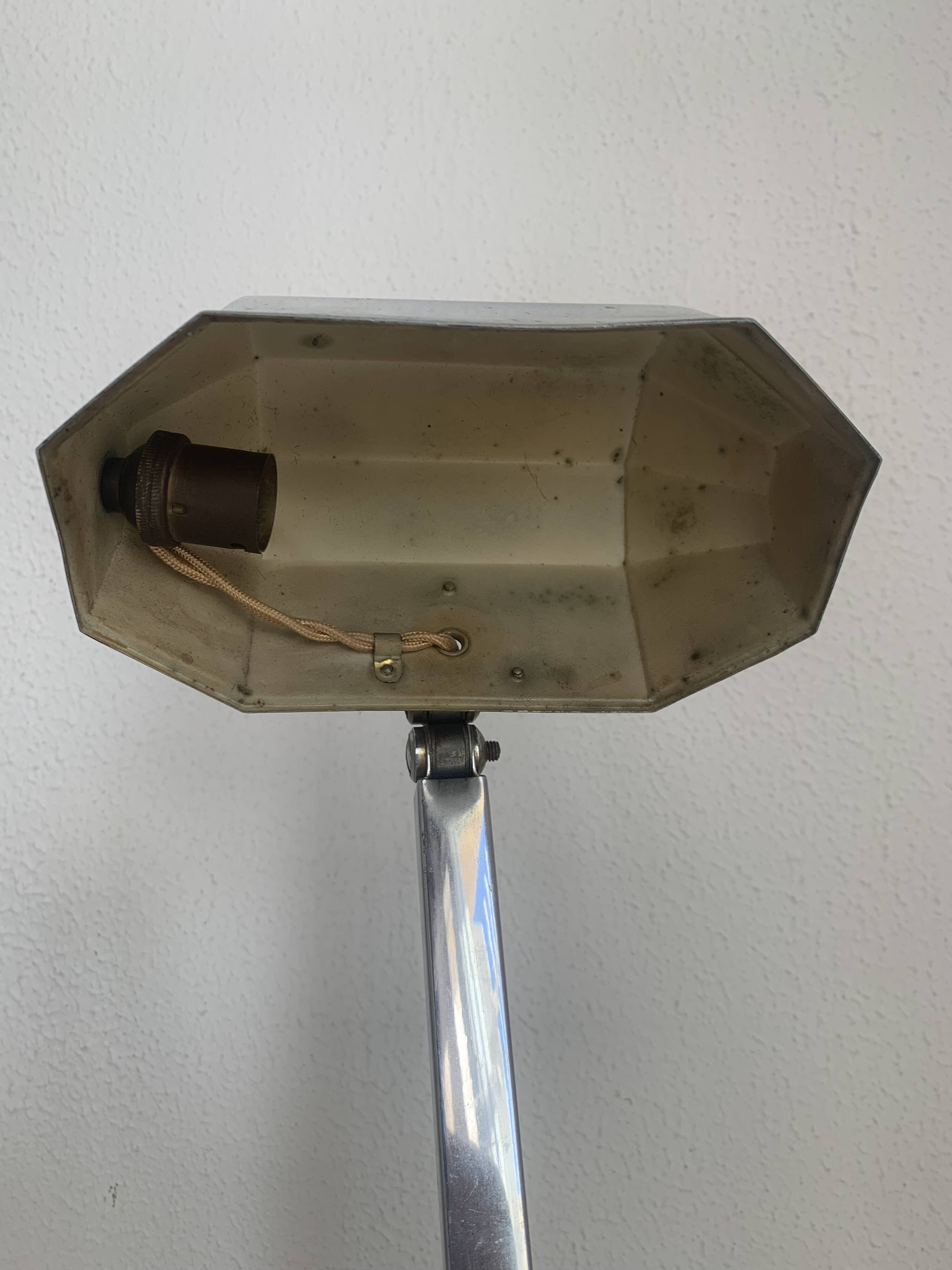 Vintage 1930s Art Deco French Craftsmanship Desk Lamp - 45 cm