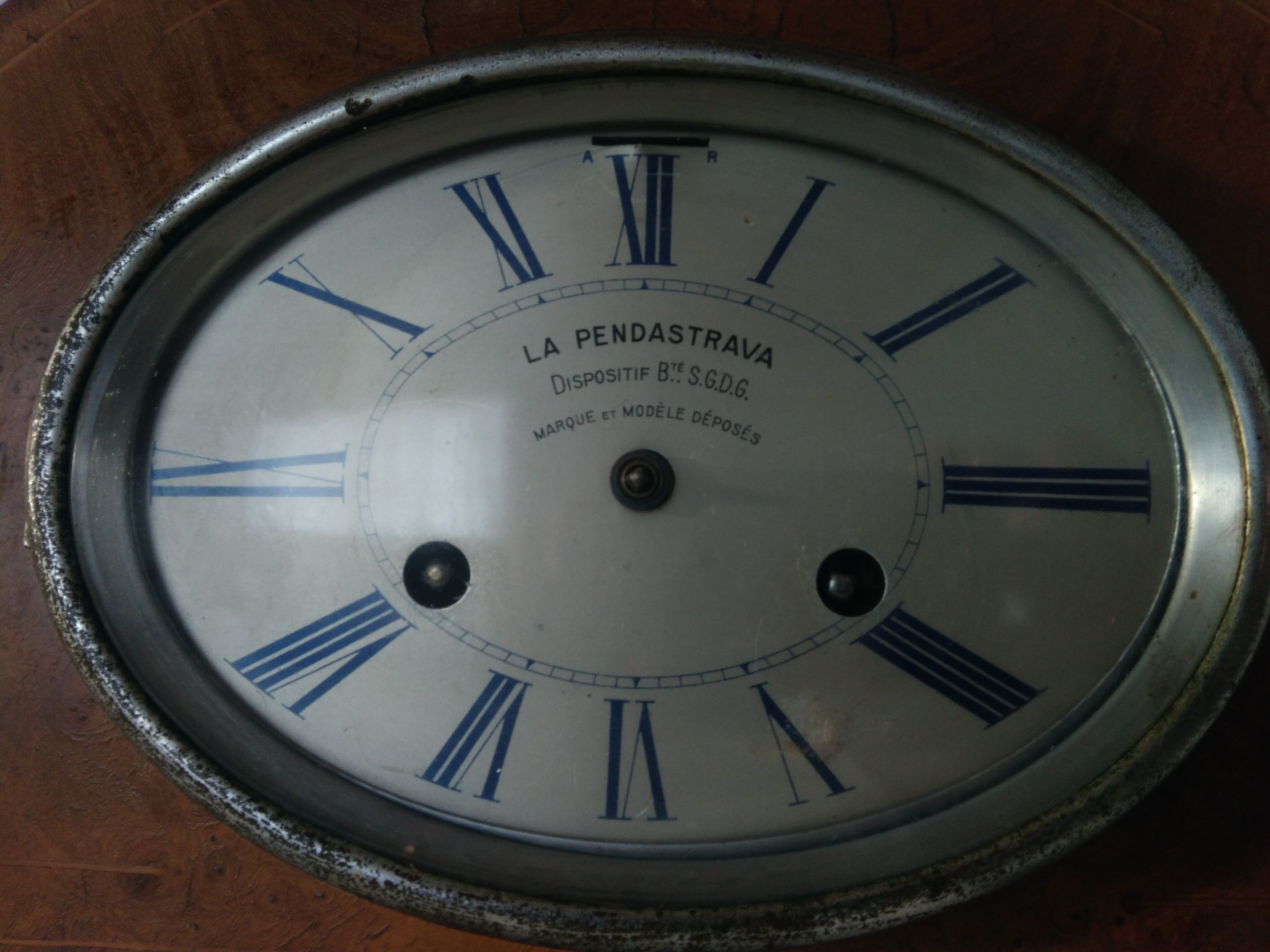 Art deco pendule "la pendastrava"