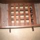 Antique wooden cradle
