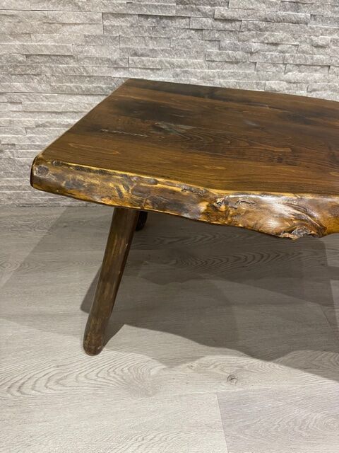 Vintage brutalist coffee table