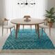Handmade traditional beni ourain rug size 250 x 250 cm