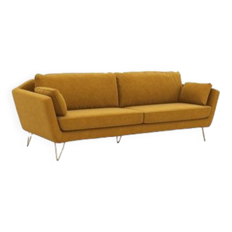 Velvet sofa