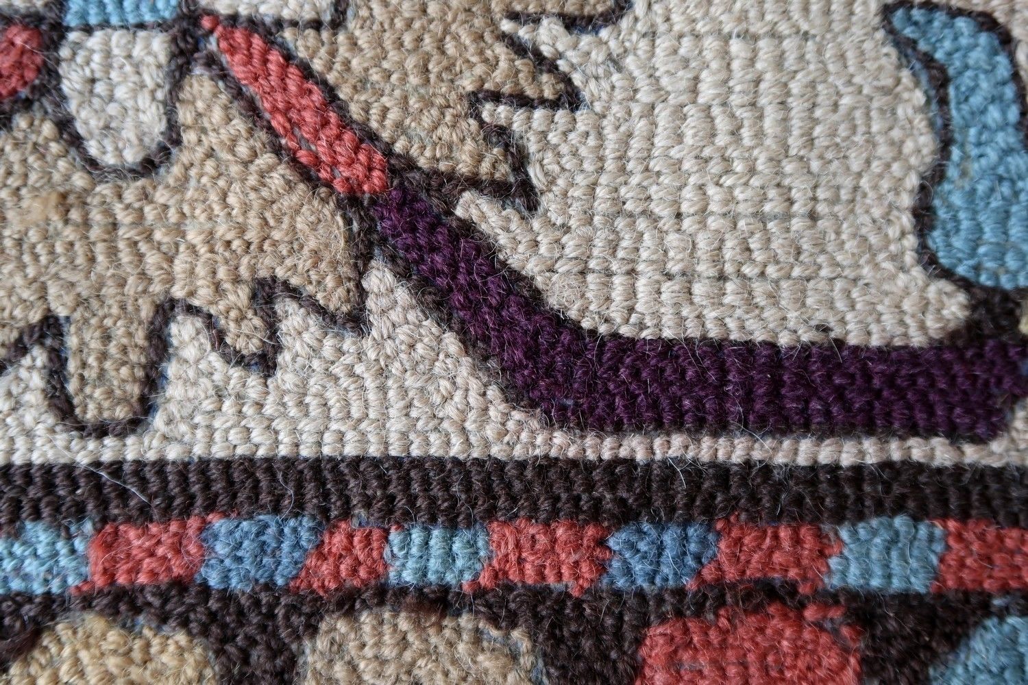 French rug Lys de France 1950 265x110cm