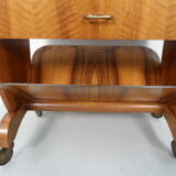 Mid -Century walnut trolley 1950s