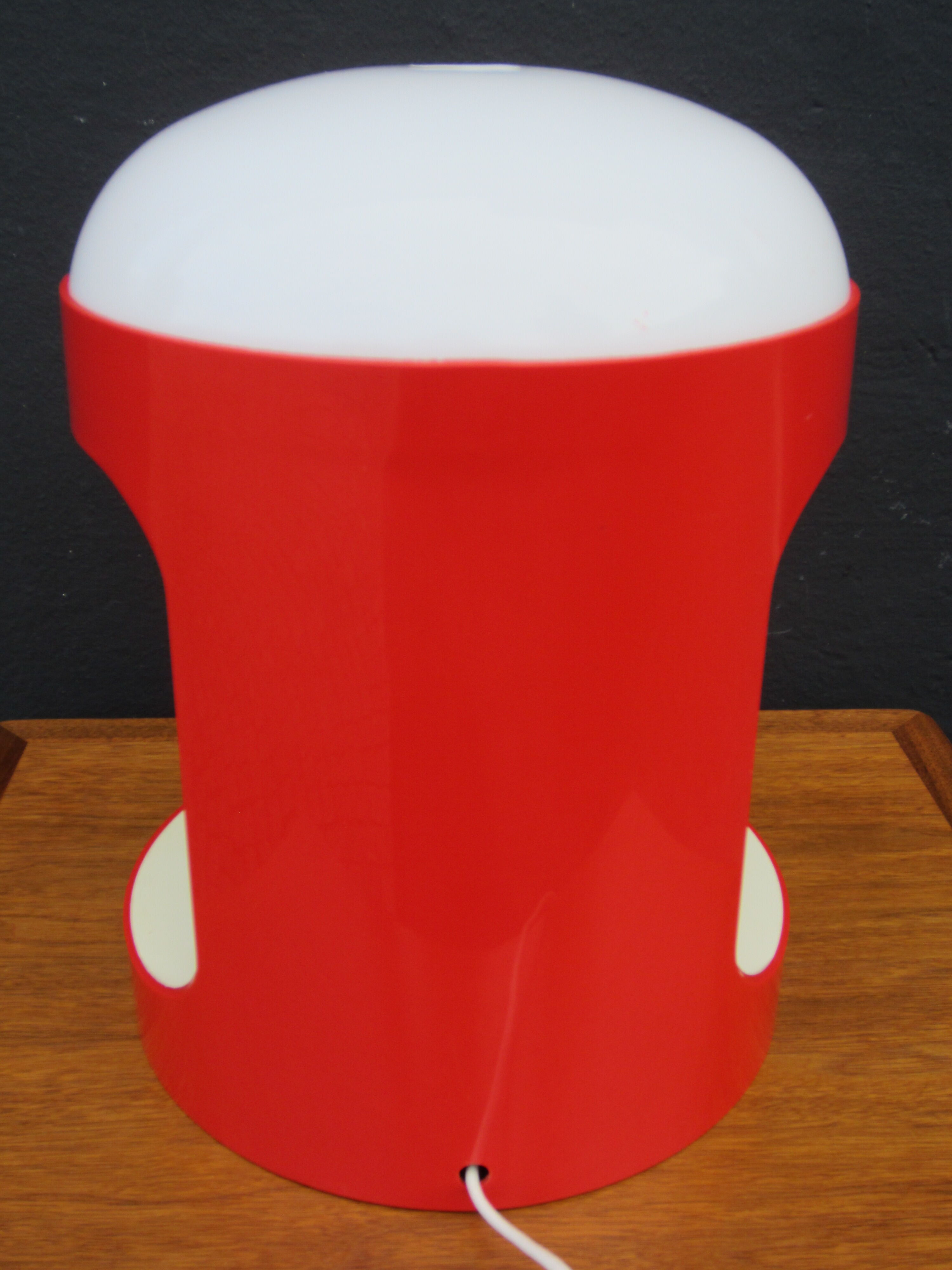 Lamp red Joe Colombo KD29