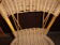 Fauteuil osier rotin enfant 1930