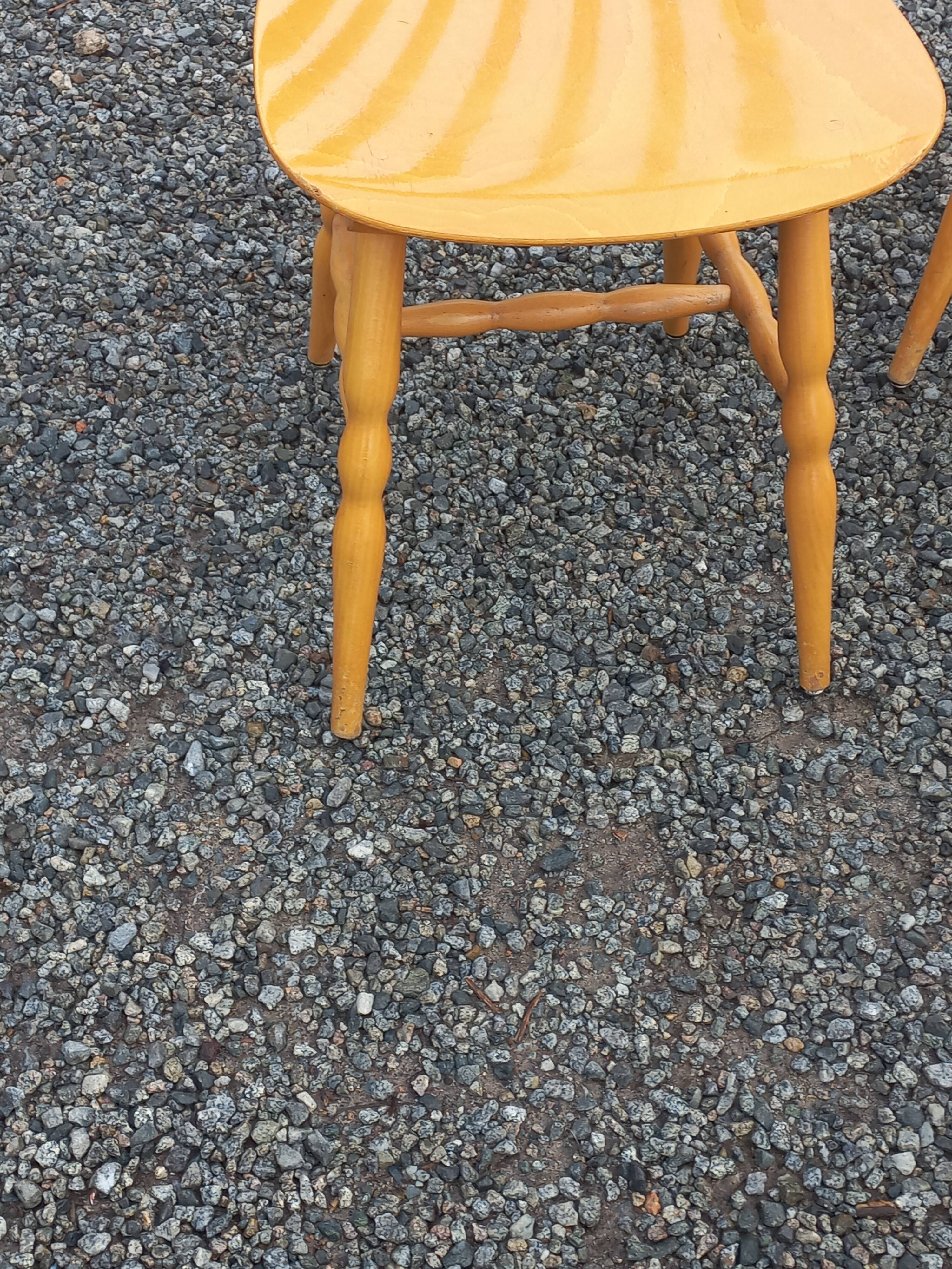 4 Baumann-branded bistro chairs