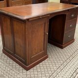 Flat mahogany desk early 20th century