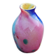 Multicolored Murano blown glass vase from the 70s