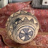 Berber vase painted terracotta