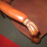 2 fauteuils acajou Louis Philippe