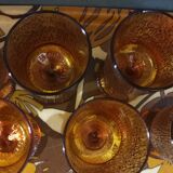 6 vintage codec stemware