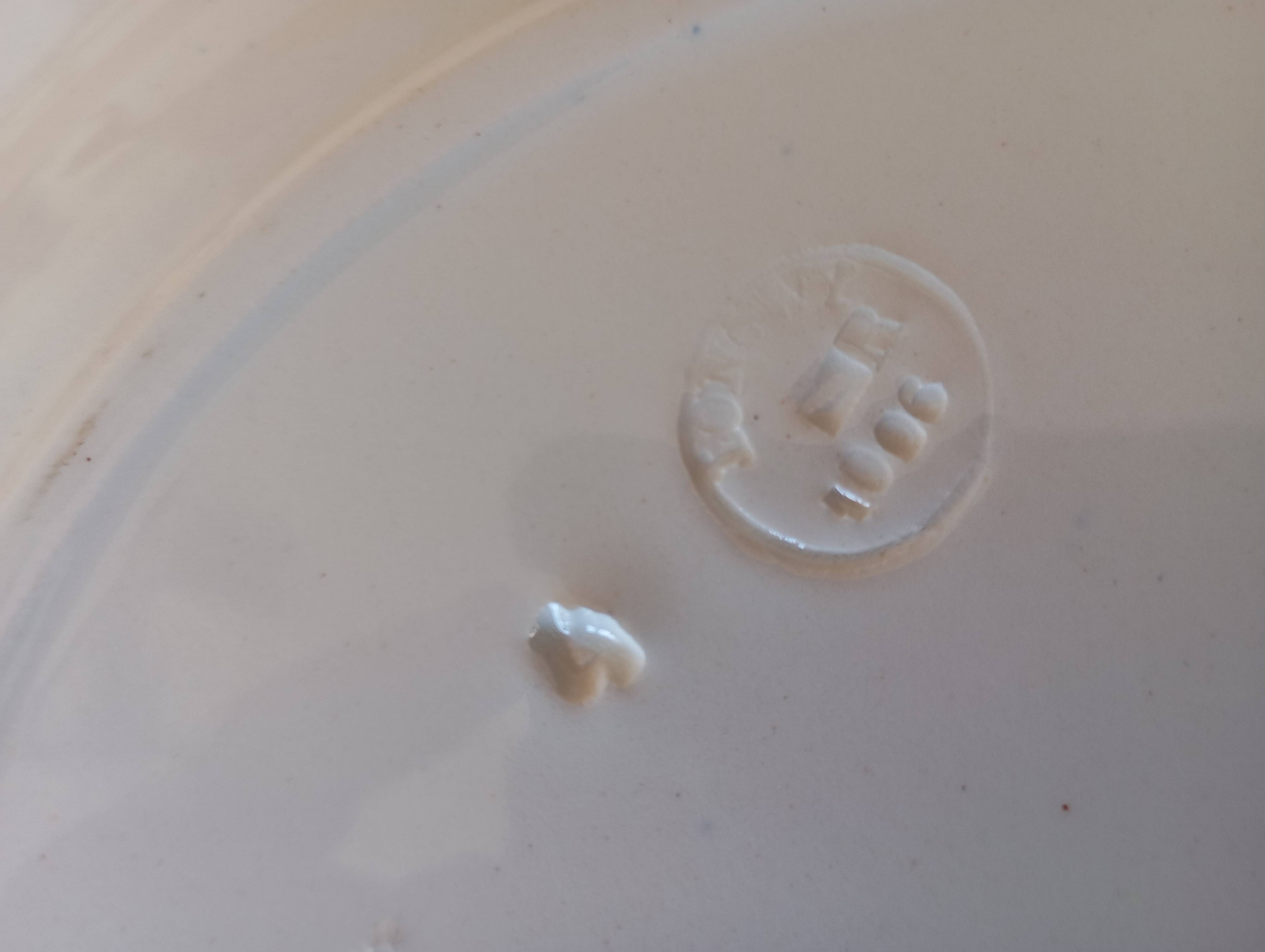 Longwy ironstone cake dish "Daisies"