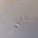 Longwy ironstone cake dish "Daisies"