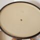 Tureen Le Creuset vintage oval casserole in brown enamelled cast iron size 30