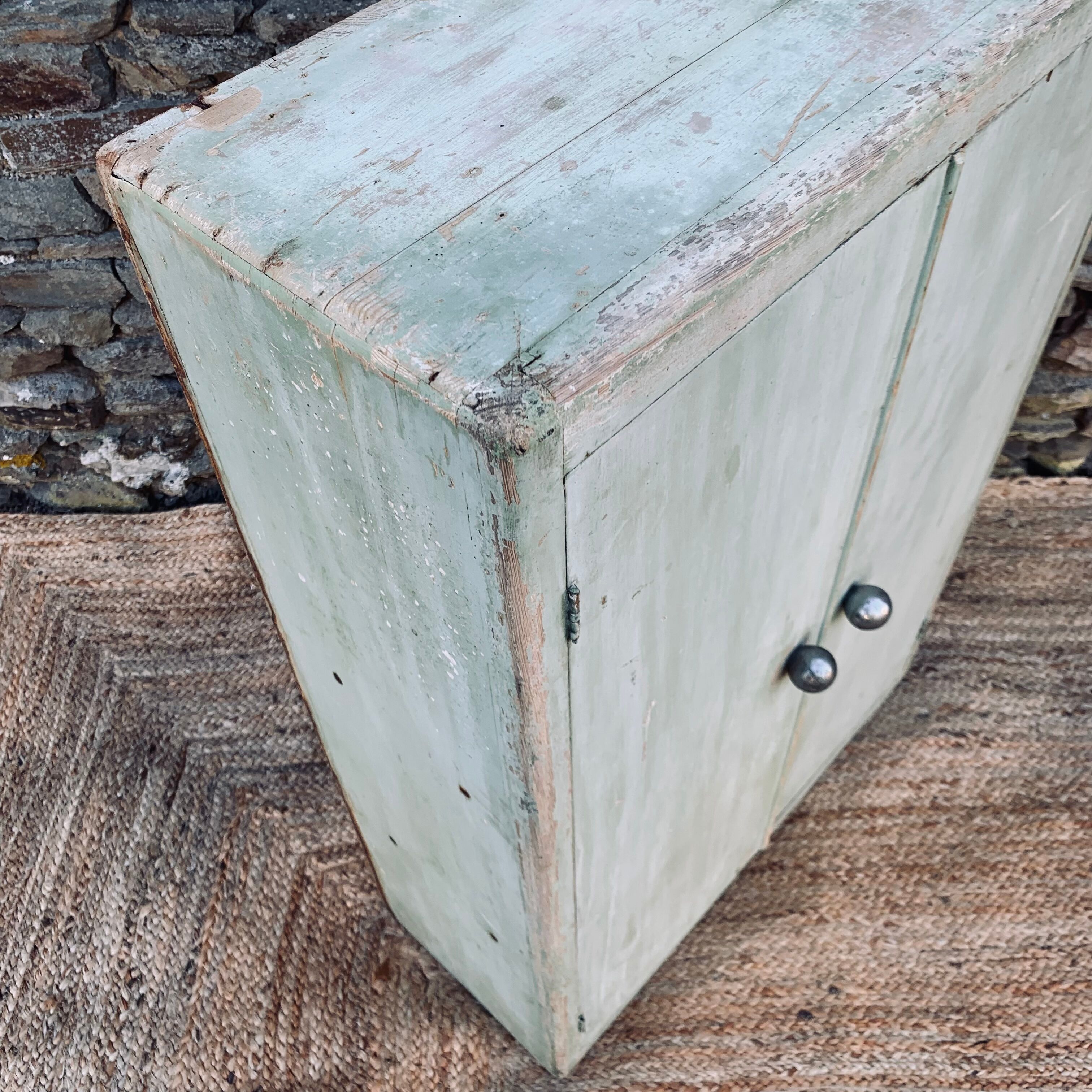 Vintage water green furniture