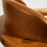 MK10590 Alder wood dining set by Erwin Berghammer for Team 7, Set of 7