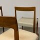 4 x chaises vintage de Lübke années 1960
