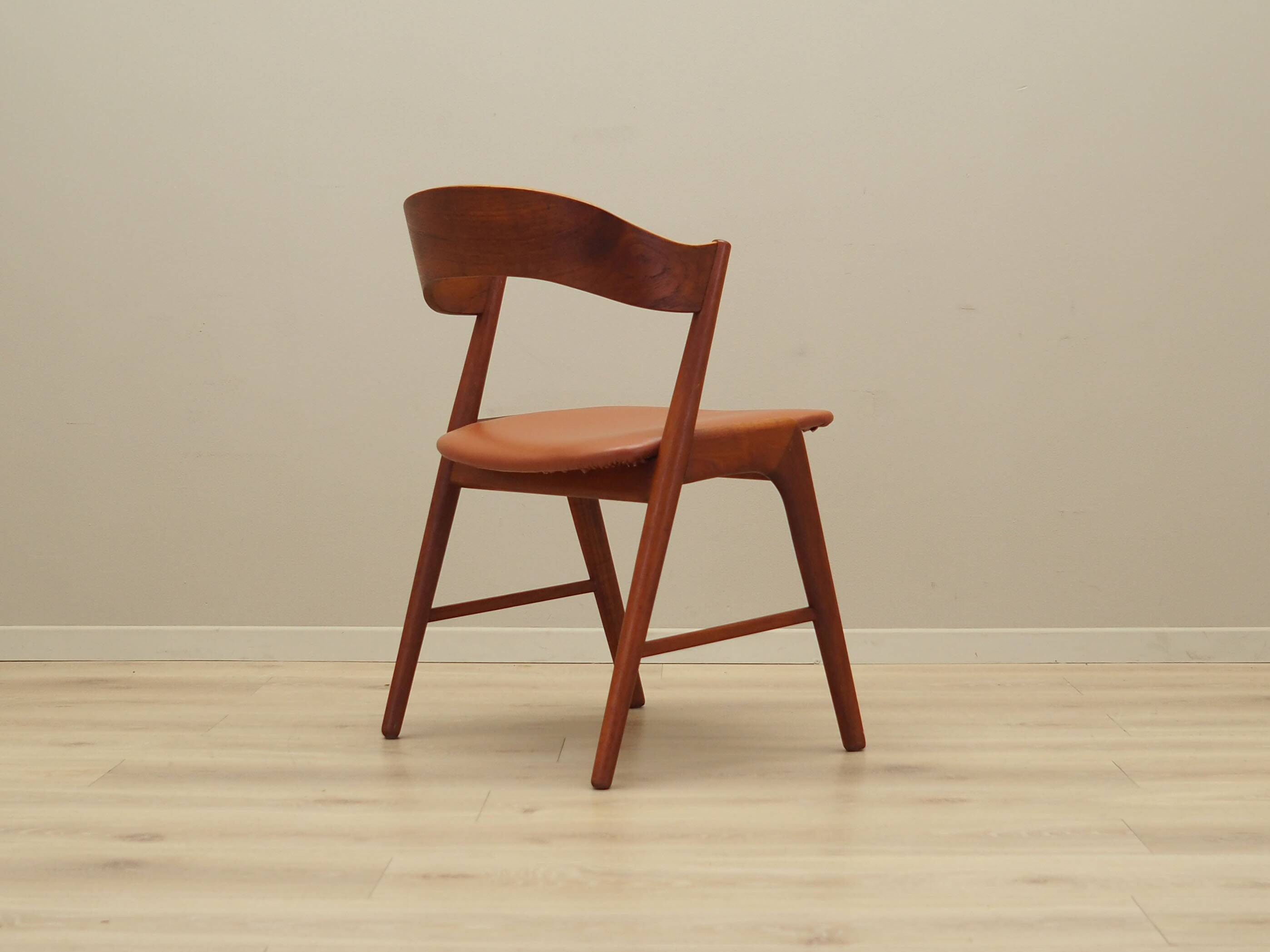 Set of four teak chairs, Danish design, 1970s, manufacture: Korup Stolefabrik