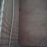 Vintage wicker toy box