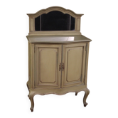 Buffet laqué italien du 20e siècle avec miroir