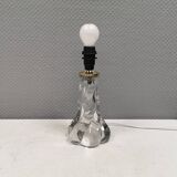 Crystal table lamp from Vannes-le-Châtel, France, 1960s.