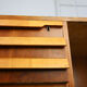 Bureau en bois du milieu du siècle