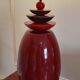 Large albret france ceramic earthenware lamp