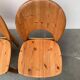 Danish pine chairs from the mid-century by Niels Koefoed for Glostrup, 1960s, set of 4.