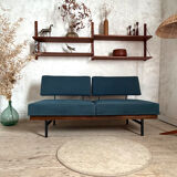 Vintage Scandinavian wall library in teak by Sven Ellekaer