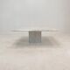 Italian Carrara Marble Coffee Table, 1990's