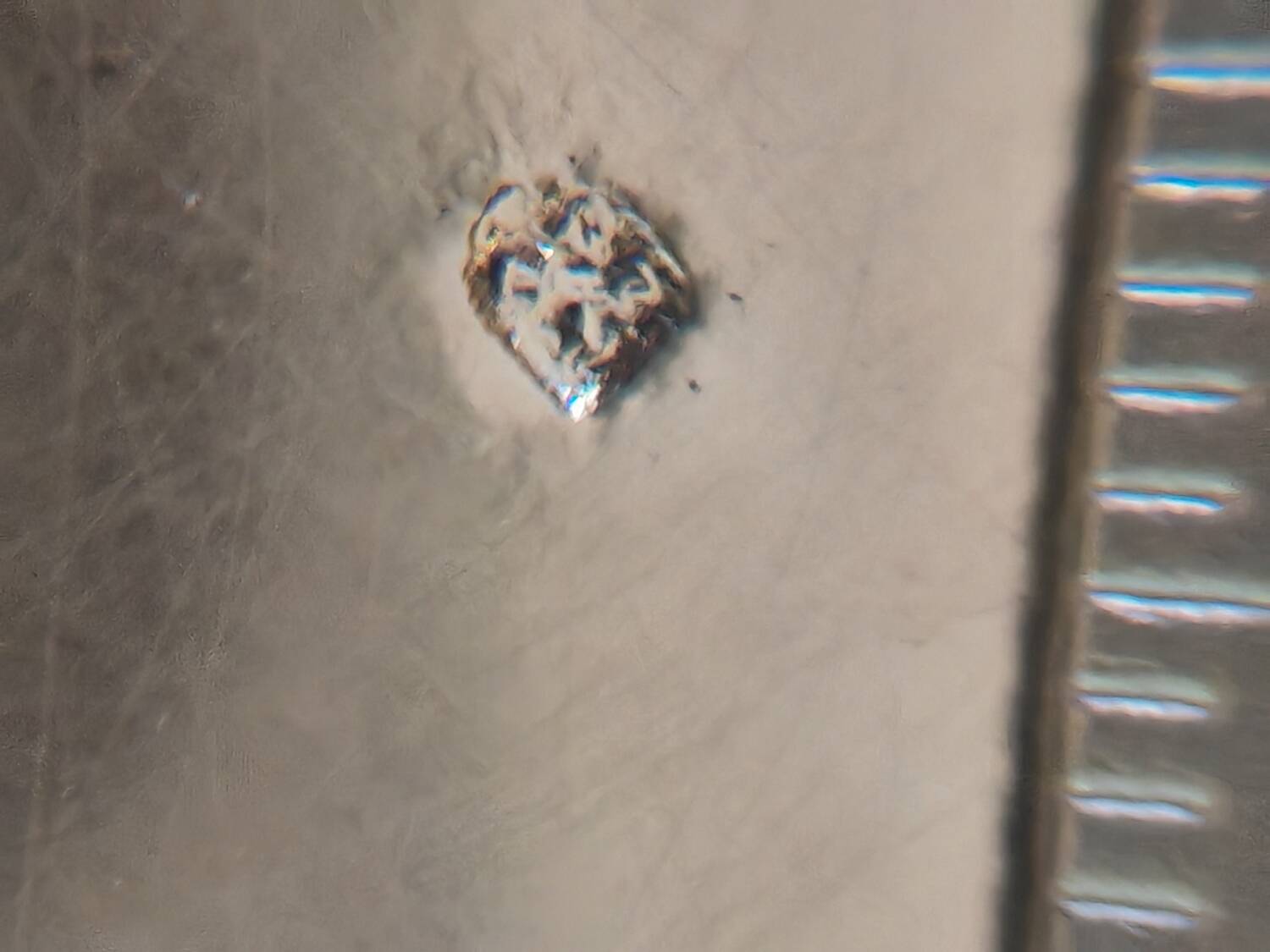 Silver metal champagne bucket