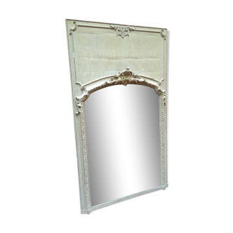 Trumeau 19th painted style Louis XV - 198x116cm