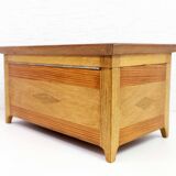 Solid wood chest