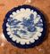 Porcelain plate from the early 20th century with pagoda decoration.