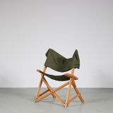 1960s “Praia” Folding chair by Pier Giacomo Castiglioni for Gavina, Italy